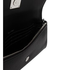 CALVIN KLEIN EMBLEM HW Pochette, sac bandouli&egrave;re sur noir - Sacs pour Femme - 5
