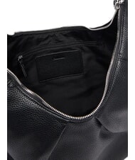 CALVIN KLEIN ENGRAVED HW sac bandouli&egrave;re sur noir - Sacs pour Femme - 6