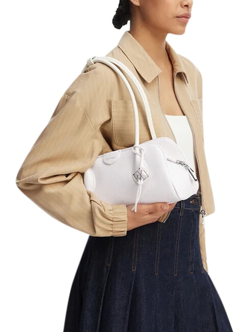 EMBLEM TRIO sac bandouli&egrave;re alysse blanche - Sacs pour Femme