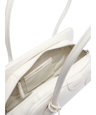 CALVIN KLEIN EMBLEM TRIO sac bandouli&egrave;re alysse blanche - Sacs pour Femme - 6