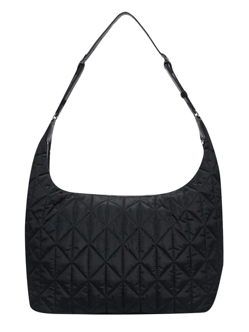 QUILTED NYLON sac bandouli&egrave;re sur noir - Sacs pour Femme