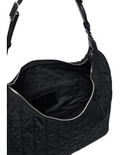 CALVIN KLEIN QUILTED NYLON sac bandouli&egrave;re sur noir - Sacs pour Femme - 5