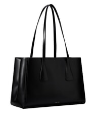 CALVIN KLEIN CK MEDIUM  Le sac bandouli&egrave;re sur noir - Sacs pour Femme - 3