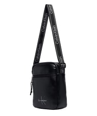 CALVIN KLEIN BOLD LOGO WEBBING sac bandouli&egrave;re sur noir - Sacs en Bandouli&egrave;res pour Homme - 3