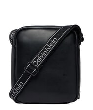 CALVIN KLEIN BOLD LOGO WEBBING sac bandouli&egrave;re sur noir - Sacs en Bandouli&egrave;res pour Homme - 4