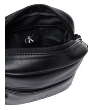 CALVIN KLEIN BOLD LOGO WEBBING sac bandouli&egrave;re sur noir - Sacs en Bandouli&egrave;res pour Homme - 6
