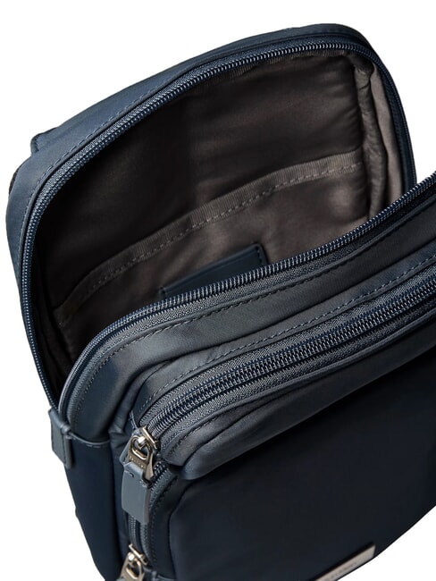 CLEAN SQUARE sac bandouli&egrave;re bleu ardoise - Sacs en Bandouli&egrave;res pour Homme