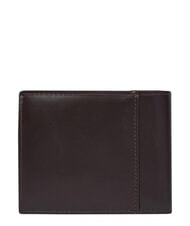 CALVIN KLEIN RAISED Portefeuille avec porte-monnaie brun fonc&eacute; - Portefeuilles Homme - 2