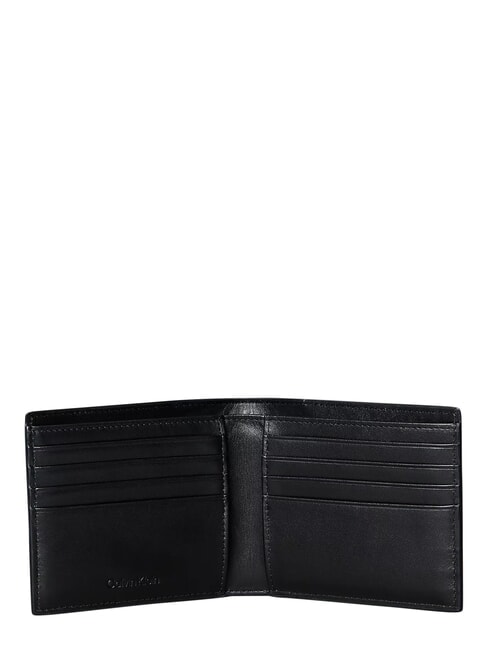 RAISED portefeuille en cuir sur noir - Portefeuilles Homme