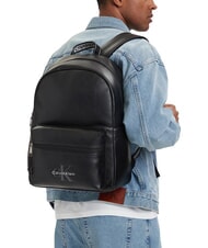 CALVIN KLEIN BOLD LOGO WEBBING Sac &agrave; dos pour ordinateur portable sur noir - Sacs &agrave; dos pour ordinateur portable - 2