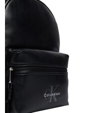 CALVIN KLEIN BOLD LOGO WEBBING Sac &agrave; dos pour ordinateur portable sur noir - Sacs &agrave; dos pour ordinateur portable - 4