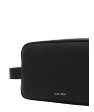 CALVIN KLEIN RAISED N&eacute;cessaire sur noir - Trousses - 4