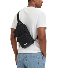 CALVIN KLEIN CLEAN SQUARE sac bandouli&egrave;re sur noir - Sacs en Bandouli&egrave;res pour Homme - 2