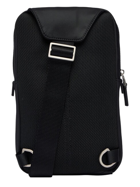 CLEAN SQUARE sac bandouli&egrave;re sur noir - Sacs en Bandouli&egrave;res pour Homme