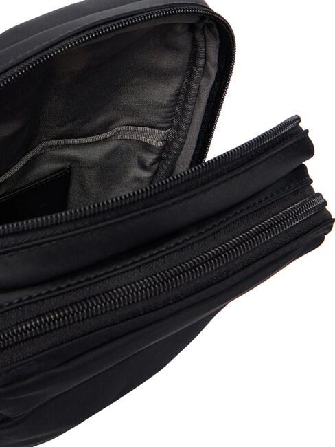 CLEAN SQUARE sac bandouli&egrave;re sur noir - Sacs en Bandouli&egrave;res pour Homme