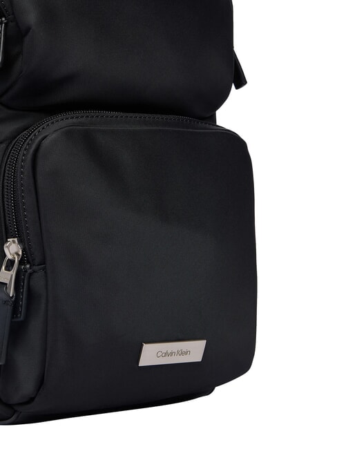 CLEAN SQUARE sac bandouli&egrave;re sur noir - Sacs en Bandouli&egrave;res pour Homme