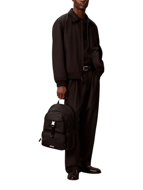 CLEAN ROUND Sac &agrave; dos pour ordinateur portable sur noir - Sacs &agrave; dos pour ordinateur portable