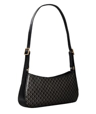 CALVIN KLEIN EMBLEM AOP Sac bandouli&egrave;re ajustable aop noir - Sacs pour Femme - 3