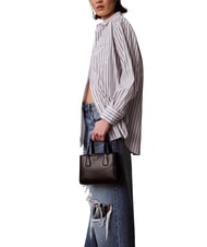 CALVIN KLEIN CK MINI Mini sac &agrave; main avec bandouli&egrave;re sur noir - Sacs pour Femme - 2