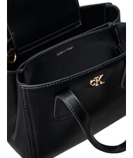 CALVIN KLEIN CK MINI Mini sac &agrave; main avec bandouli&egrave;re sur noir - Sacs pour Femme - 5