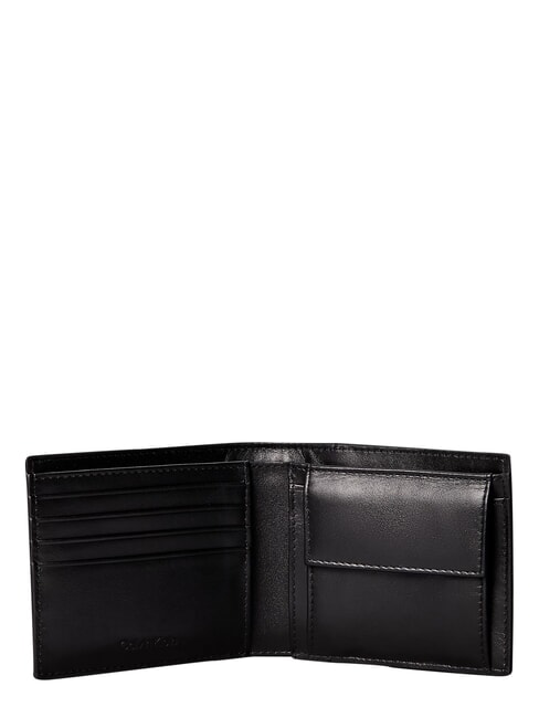 RAISED Portefeuille avec porte-monnaie sur noir - Portefeuilles Homme