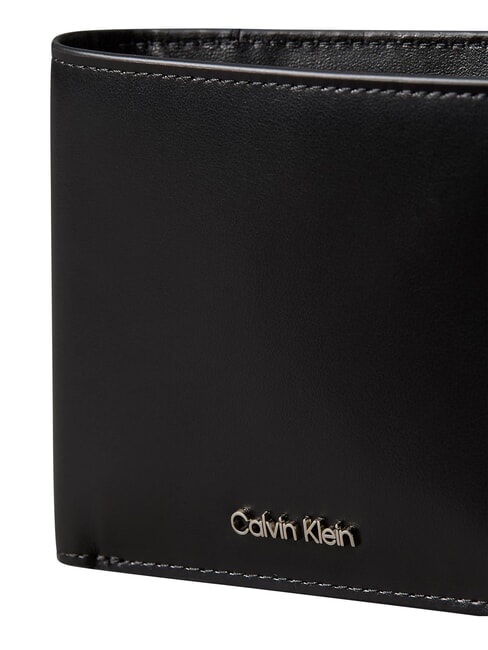 RAISED Portefeuille avec porte-monnaie sur noir - Portefeuilles Homme