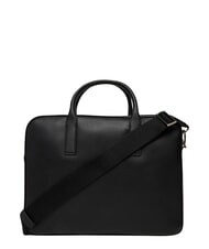 CALVIN KLEIN RAISED Sac pour ordinateur portable, avec bandouli&egrave;re sur noir - Porte Documents Travail - 3