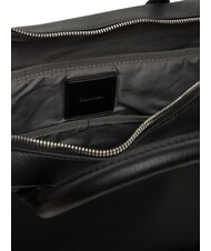 CALVIN KLEIN RAISED Sac pour ordinateur portable, avec bandouli&egrave;re sur noir - Porte Documents Travail - 6