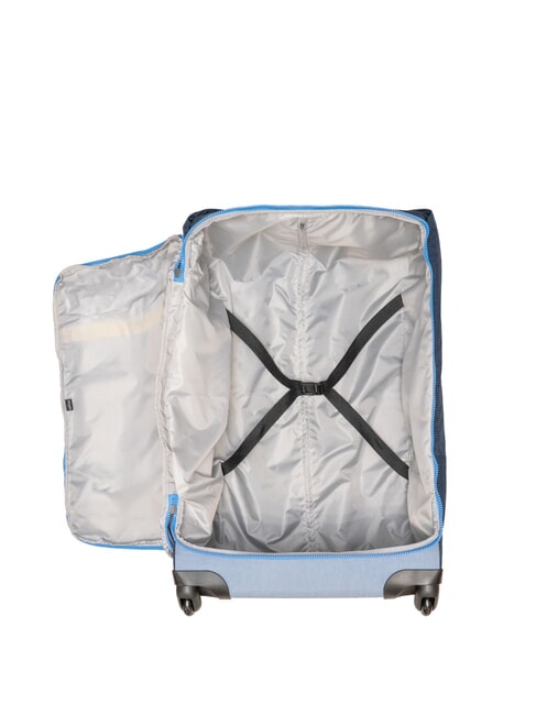 DARCEY L Grand chariot voyage CB ardoise bleue - Valises Semi-rigides