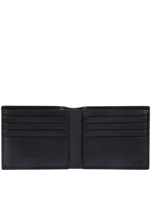 BERNINA Portefeuille en cuir 8cc Noir - Portefeuilles Homme