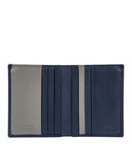 BRIC&rsquo;S BERNINA Porte-cartes de cr&eacute;dit en cuir 6cc oc&eacute;an - Portefeuilles Homme - 2