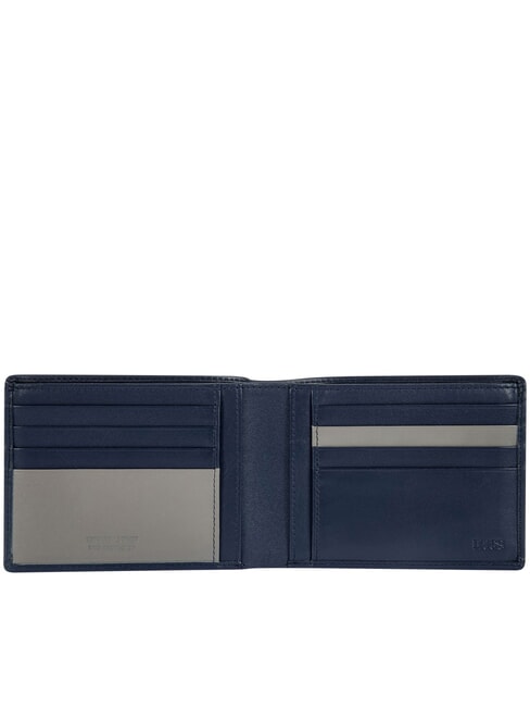 BERNINA Portefeuille en cuir 8cc oc&eacute;an - Portefeuilles Homme