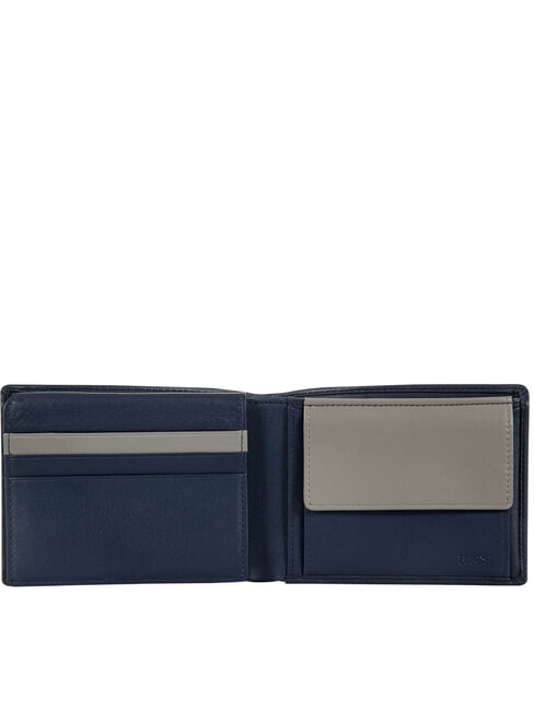 BERNINA Portefeuille en cuir pour homme oc&eacute;an - Portefeuilles Homme