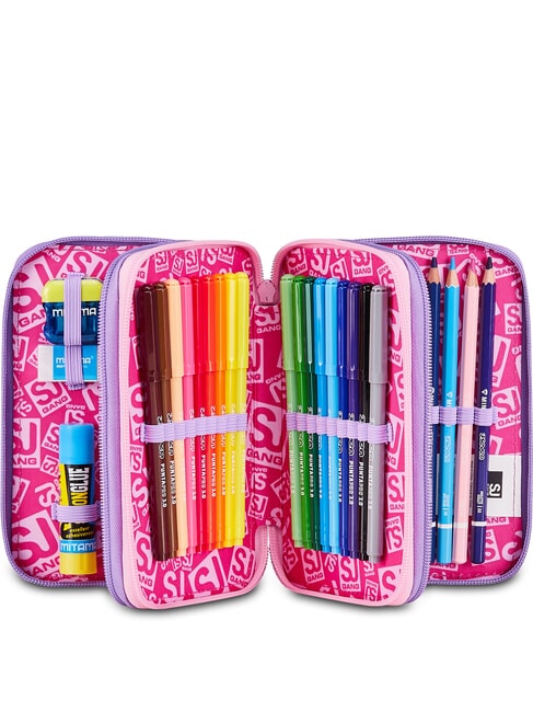 PIXIE UNICORN Trousse &agrave; crayons avec kit scolaire mousseline de soie - &Eacute;tuis et Accessoires