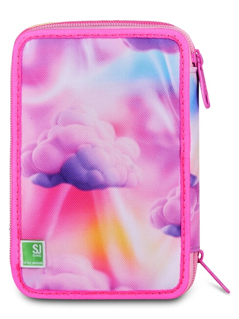 JOYFUL PINS GIRL Trousse &agrave; crayons avec kit scolaire fuxiafluo - &Eacute;tuis et Accessoires