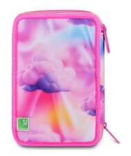 SJGANG JOYFUL PINS GIRL Trousse &agrave; crayons avec kit scolaire fuxiafluo - &Eacute;tuis et Accessoires - 6