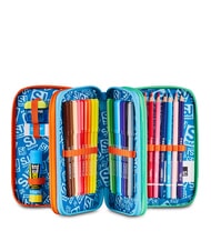 SJGANG PACE RIDE Trousse &agrave; crayons avec kit scolaire Pineneedle - &Eacute;tuis et Accessoires - 2