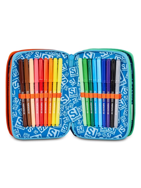 PACE RIDE Trousse &agrave; crayons avec kit scolaire Pineneedle - &Eacute;tuis et Accessoires