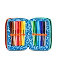SJGANG PACE RIDE Trousse &agrave; crayons avec kit scolaire Pineneedle - &Eacute;tuis et Accessoires - 4