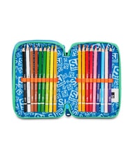 SJGANG PACE RIDE Trousse &agrave; crayons avec kit scolaire Pineneedle - &Eacute;tuis et Accessoires - 5