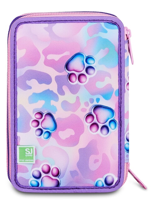 GLOWCAT Trousse &agrave; crayons avec kit scolaire lilas doux - &Eacute;tuis et Accessoires