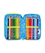 SJGANG GLOWGAME Trousse &agrave; crayons avec kit scolaire jaune fluorescent - &Eacute;tuis et Accessoires - 5