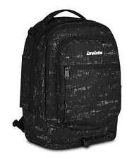 INVICTA PLUG FANTASY Sac &agrave; dos trolley d&eacute;tachable gribouillage noir - Sacs &agrave; dos &agrave; roulettes - 6