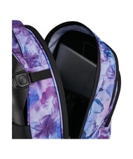 INVICTA PLUG FANTASY Sac &agrave; dos trolley d&eacute;tachable fleurs aquatiques - Sacs &agrave; dos &agrave; roulettes - 9