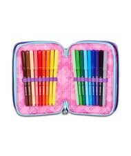 SEVEN ELECTRICVIBE GIRL Trousse &agrave; crayons avec kit scolaire MOOD INDIGO - &Eacute;tuis et Accessoires - 4