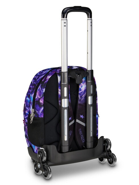 LOVEPASS Sac &agrave; dos &agrave; roulettes d&eacute;tachable violette magique - Sacs &agrave; dos &agrave; roulettes