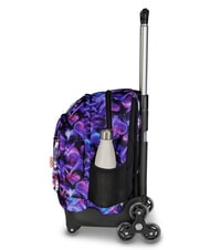 SEVEN LOVEPASS Sac &agrave; dos &agrave; roulettes d&eacute;tachable violette magique - Sacs &agrave; dos &agrave; roulettes - 3