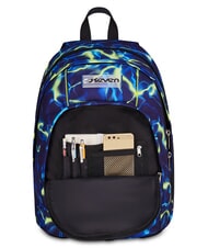 SEVEN ELECTRICVIBE BOY Sac &agrave; dos trolley 3 en 1 Bluedeep - Sacs &agrave; dos &agrave; roulettes - 6