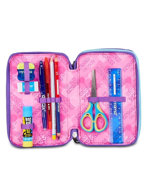 LOVEPASS Trousse &agrave; crayons avec kit scolaire violette magique - &Eacute;tuis et Accessoires
