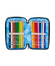SEVEN PLUMPY LINE BOY Trousse &agrave; crayons avec kit scolaire Noir - &Eacute;tuis et Accessoires - 4